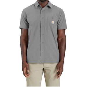 Carhartt Men's Force Sun Defender Relaxed Fit Lightweight Short-Sleeve Shirt 2XL